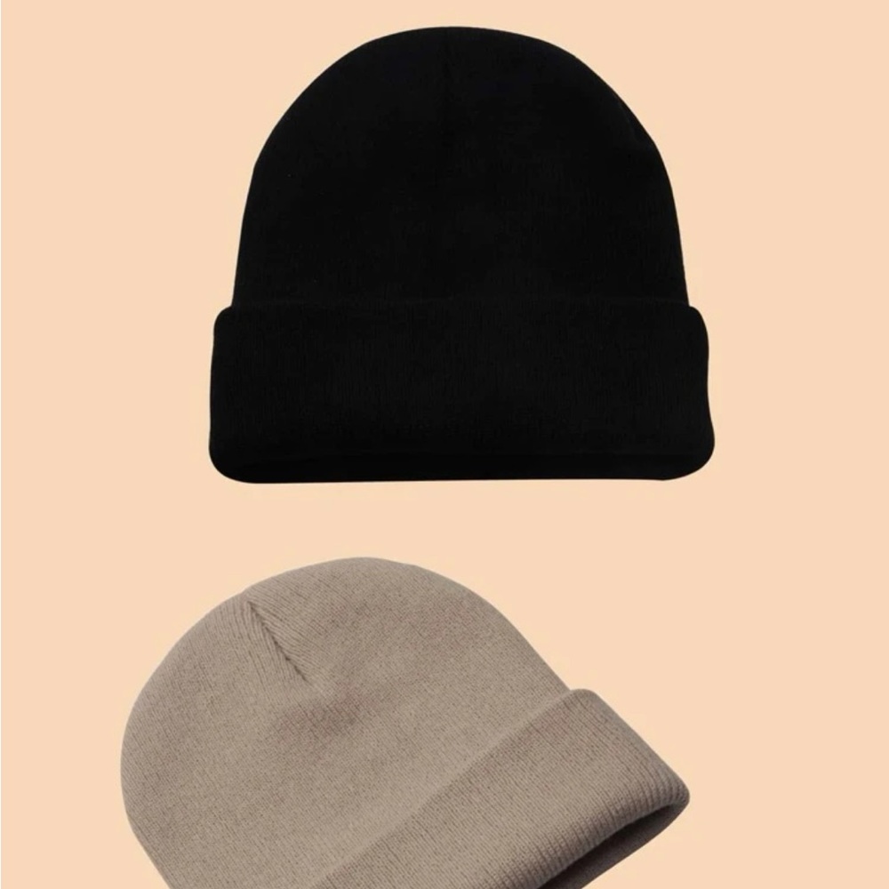 Brand new knit beanies